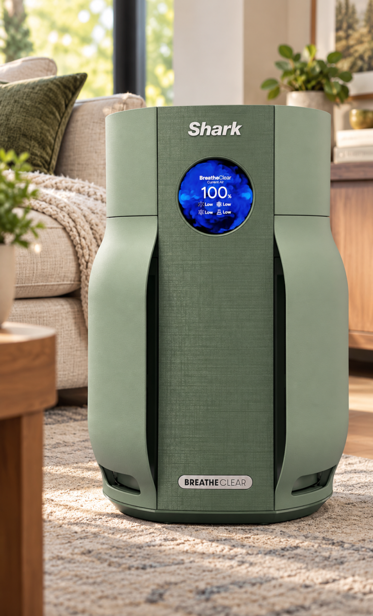 Shark BreatheClear in a Cozy Living Room
